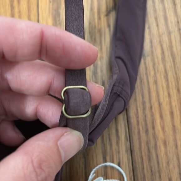 Andie The Nadi One Piece Swimsuit Licorice Purple size XXL long torso‎ NWT - Picture 6 of 10